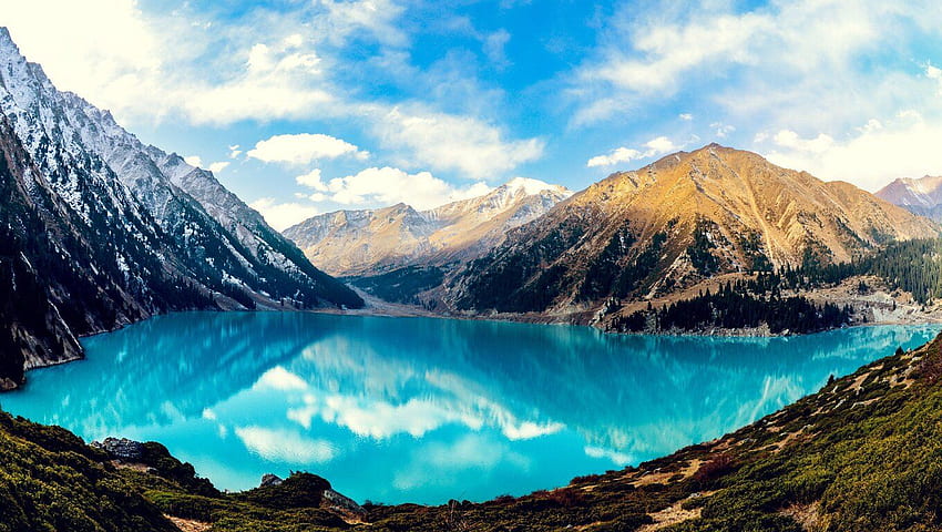 Big Almaty Lake Laptop , , Background, and HD wallpaper
