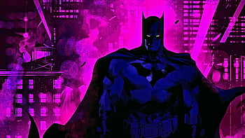 Colorful Batman Art Shades 4K HD The Batman Wallpapers, HD Wallpapers