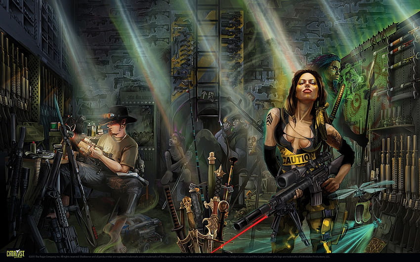 . Shadowrun 5. Shadowrun, Cyberpunk HD wallpaper