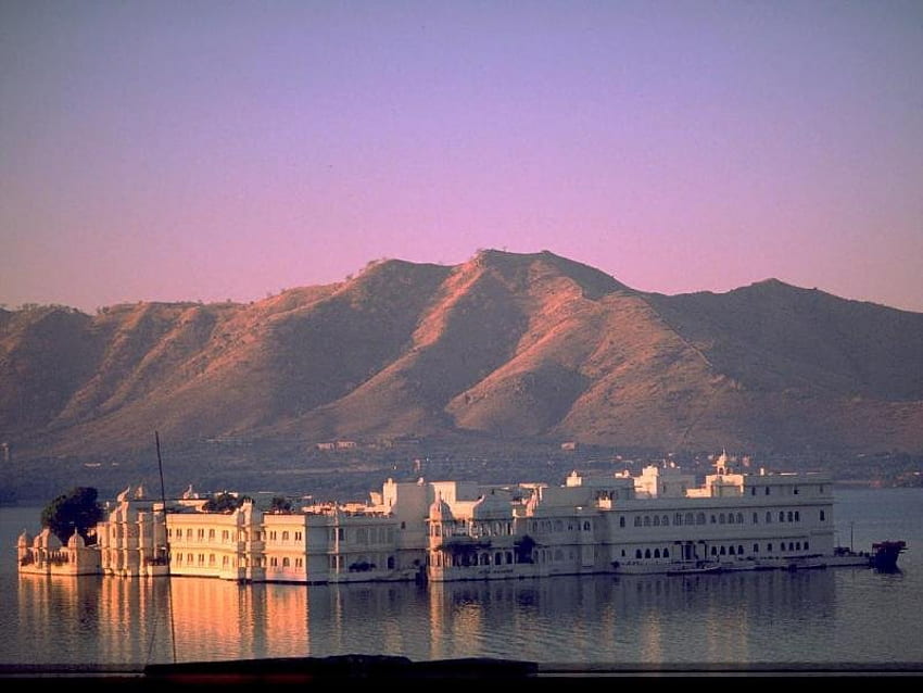 Schloss in der Mitte des Sees, Architektur, Schloss, alt, Indien HD-Hintergrundbild