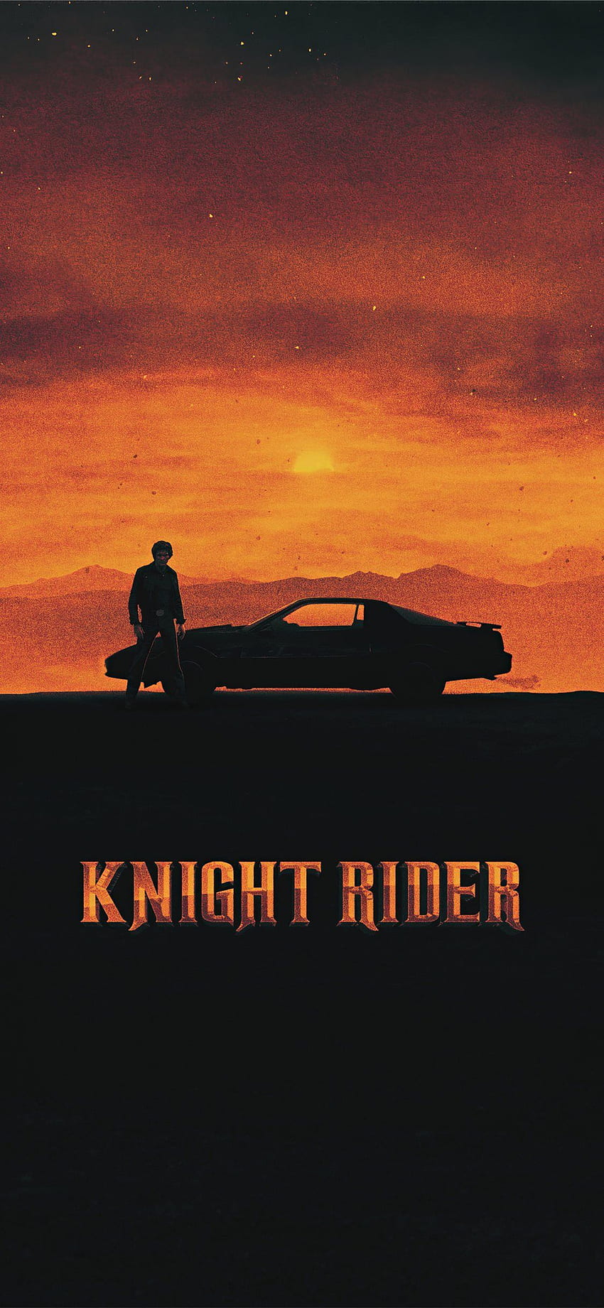 knight rider 1982 movie poster HD phone wallpaper