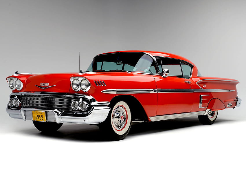 chevrolet impala 1958, 58, chevrolet, impala, cars HD wallpaper