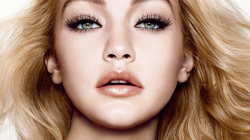 Gigi Hadid, model, blonde, eyes, face, girl, woman HD wallpaper