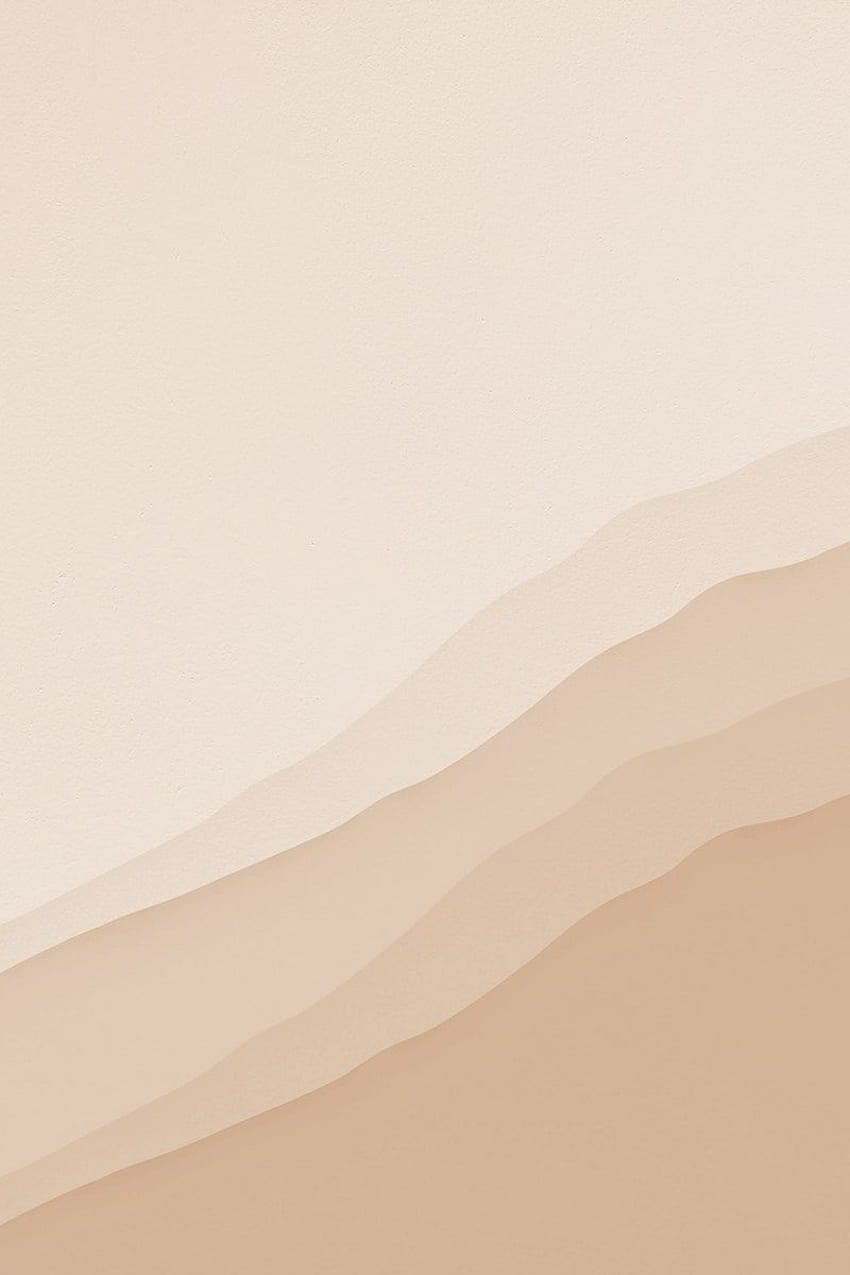 Latar belakang beige abstrak. / Ohm. Beige , Latar belakang abstrak, Minimalis , Light Beige wallpaper ponsel HD