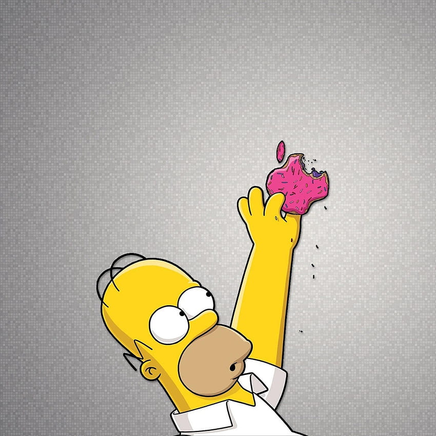 Ipad Retina Homer Simpson The Simpsons Simpson Iphone Homer Simpson Apple Hd Phone