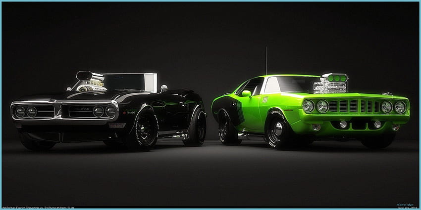 Muscle Car - Top Muscle Car Background - Cool Muscle Car, Cars Dual Screen HD wallpaper