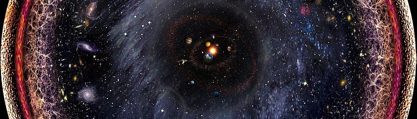 The Observable Universe • • Fusion HD wallpaper