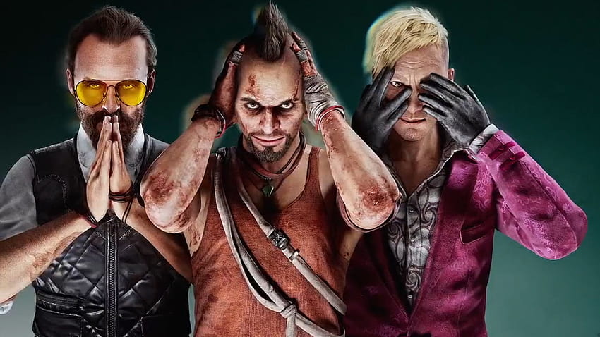 Far Cry 6 DLC permite que você jogue como antigos vilões de Far Cry - Ubisoft E3 2021, Far Cry Vaas papel de parede HD