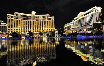 Wallpaper the sky, lights, Palma, street, tower, home, the evening, Las  Vegas, USA, Nevada, casino images for desktop, section город - download