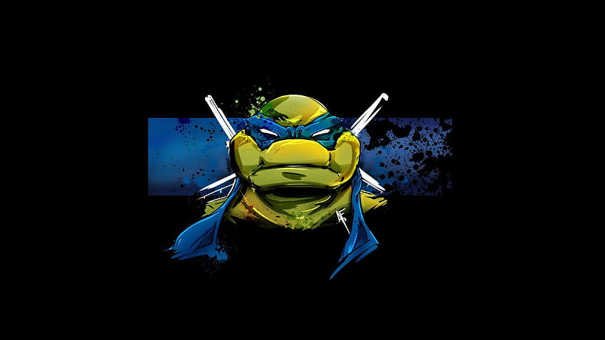 Leonardo Minimalism Ninja Turtles Tmnt Increíble Cool Tablet Alta definición fondo de pantalla