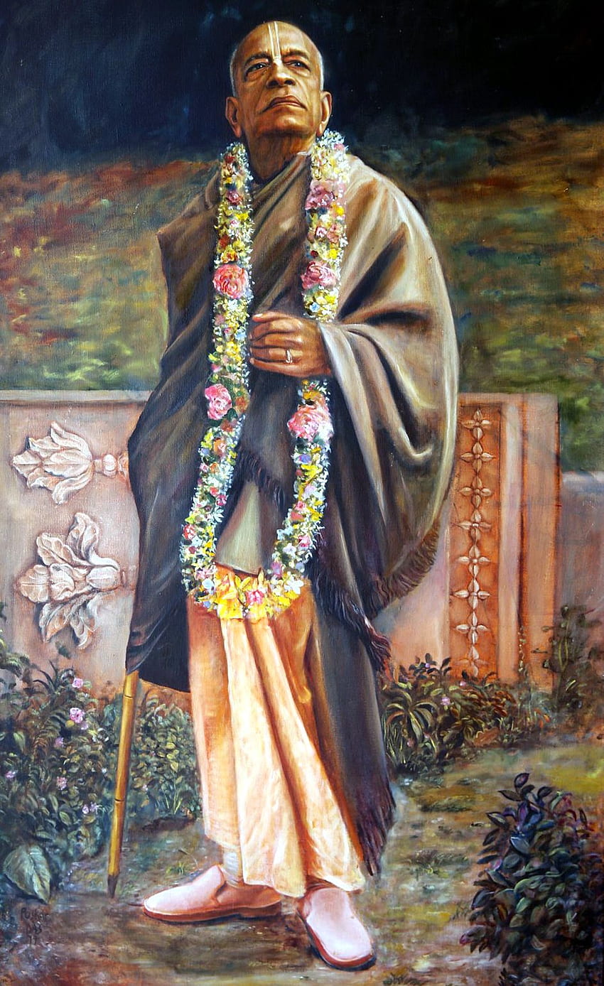 A.C.Bhaktivedanta Свами Прабхупада. Картина на Кришна Радха, Шрила Прабхупада, Бог Кришна, Прабхупада HD тапет за телефон