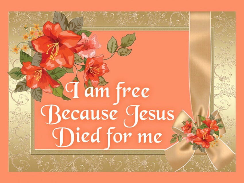 I Am , , Me, Died, Jesus HD wallpaper