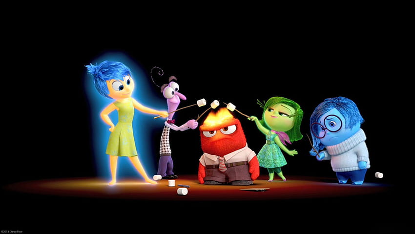 Disgust (Inside Out) and Background HD wallpaper