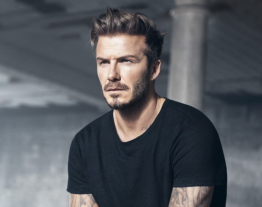 David Beckham, futebolista inglês, celebridade, 2018 papel de parede HD