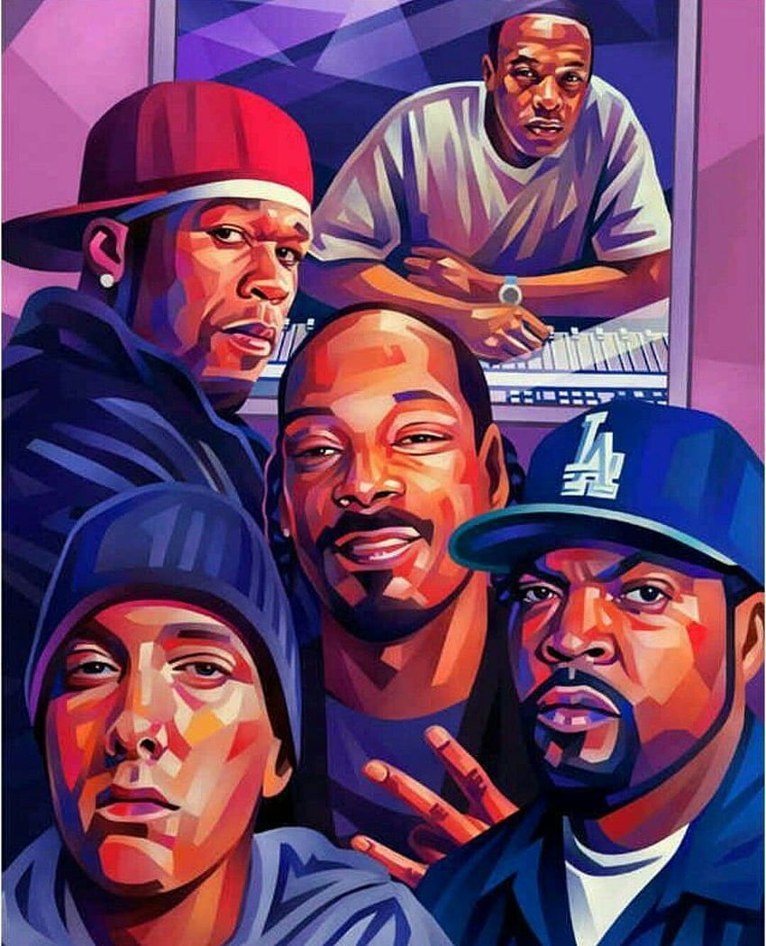 Dr Dre. 50 Cent. Snoop Dogg. Eminem. Ice Cube. Dope. 110, Mona Lisa Dope HD phone wallpaper