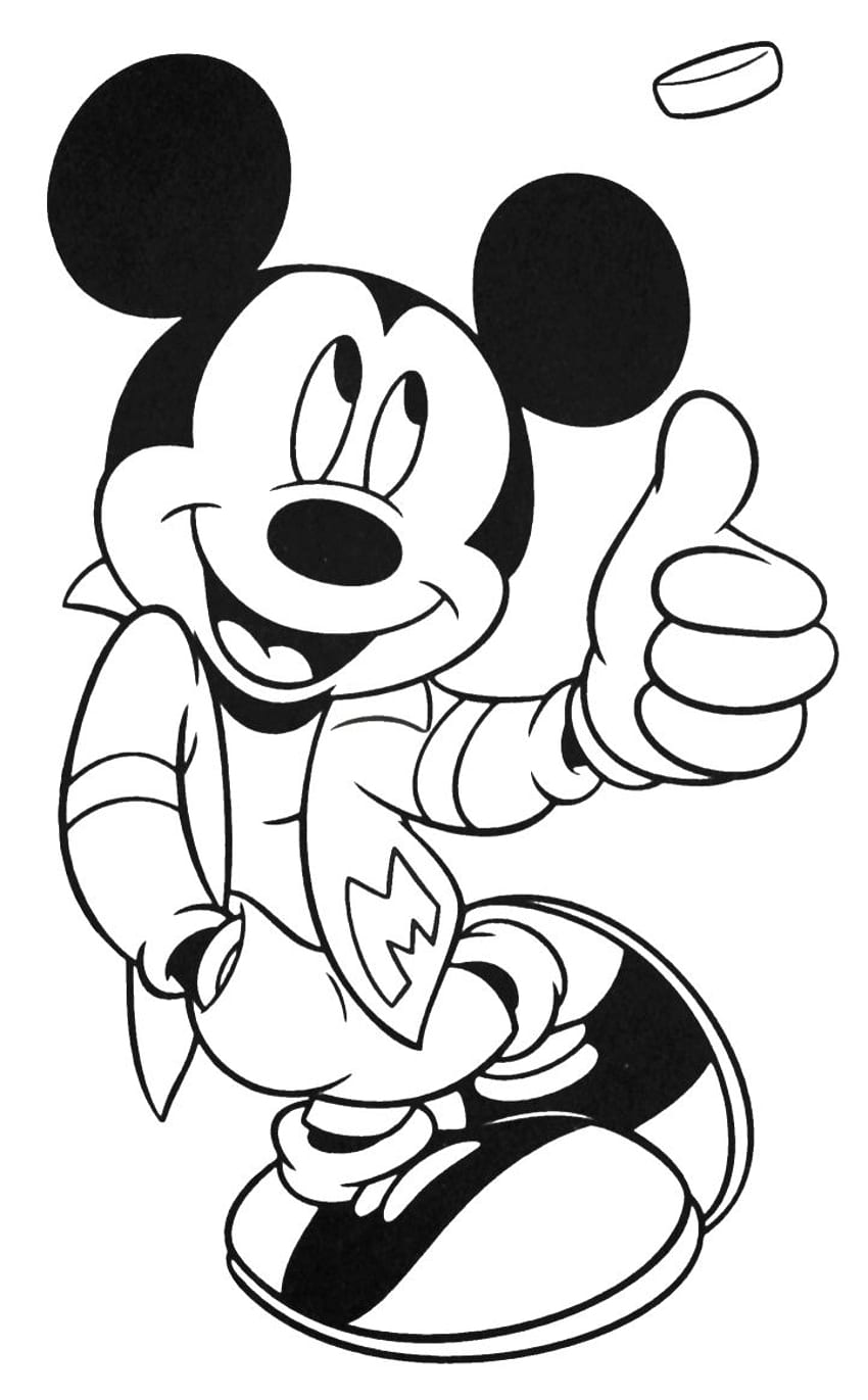 Mickey Mouse Face Outline, Clip Art, Clip, Mickey Mouse Hands HD ...