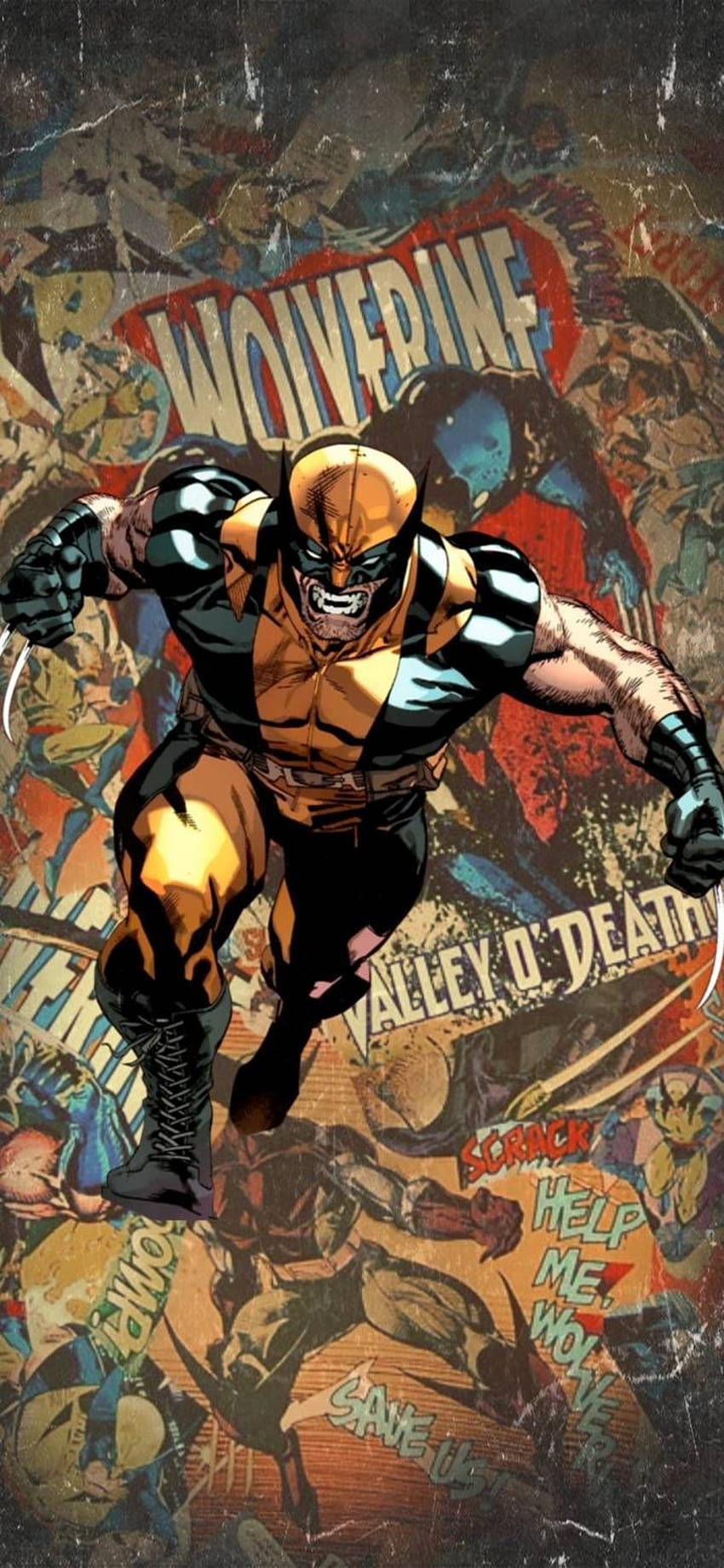 Wolverine niewielu Marvela na telefony komórkowe - Nerdss Hub. Komiksy Marvela, Marvel, Grafika Marvela, Komiksy Tapeta na telefon HD