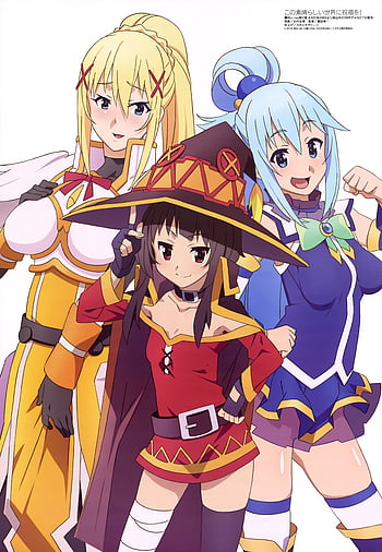 KonoSuba! - Darkness, Megumin, Kazuma Satou, & Aqua DSC_04…