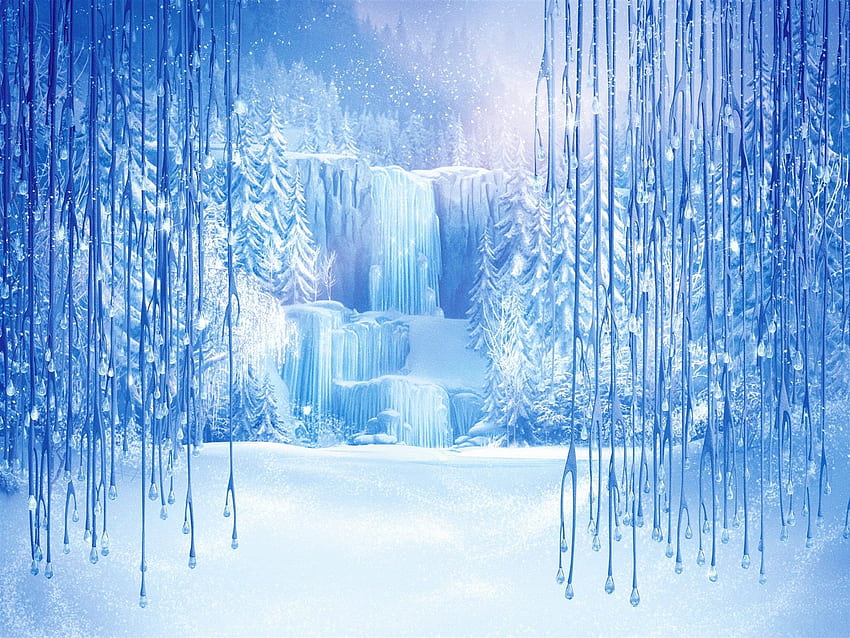 Ultra Ice Castle Château de glace, Arendelle, Cold Heart, Frozen Land Fond d'écran HD