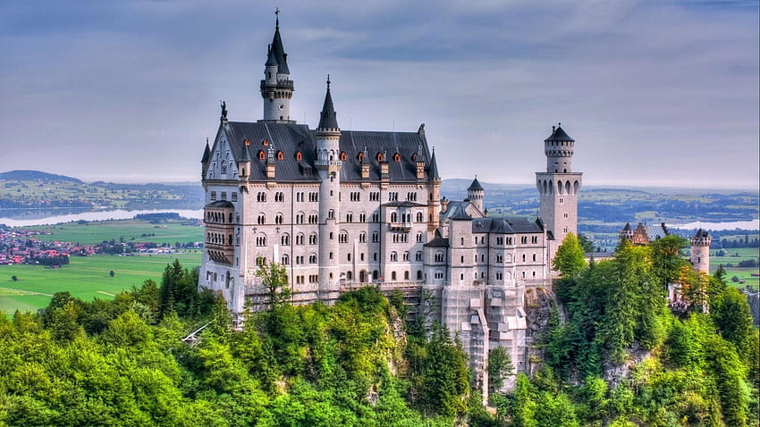 Castles Theme for Windows 10. 8, Europe Castles HD wallpaper