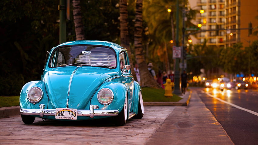 Volkswagen Beetle Cute Vintage Car . Cars HD wallpaper