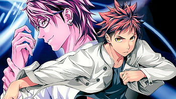Anime Food Wars: Shokugeki no Soma Erina Nakiri Sōma Yukihira #1080P  #wallpaper #hdwallpaper #desktop