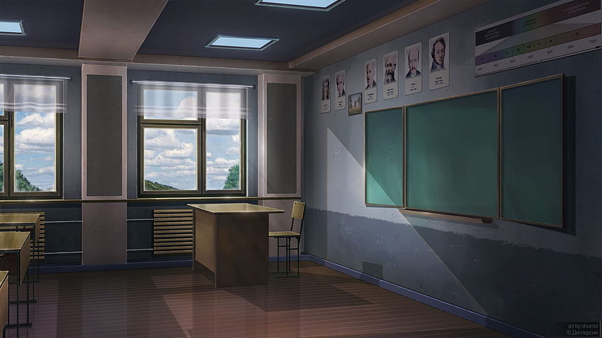 Anime Classroom Wallpapers - Wallpaper Cave