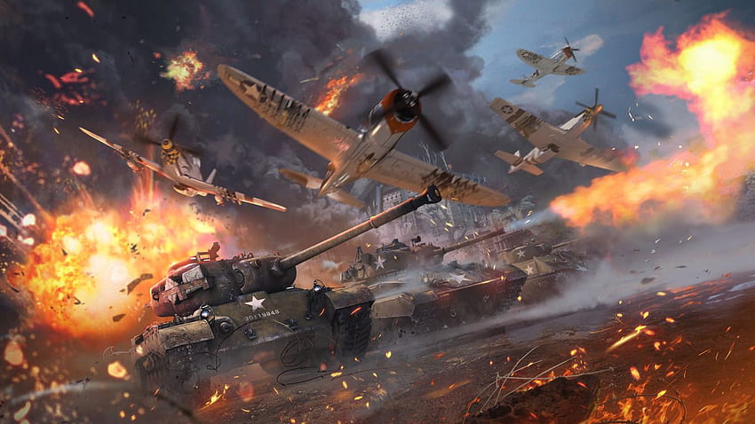 war thunder, video game, military, tanks, aircrafts, tablet, laptop, , background, 521 HD wallpaper