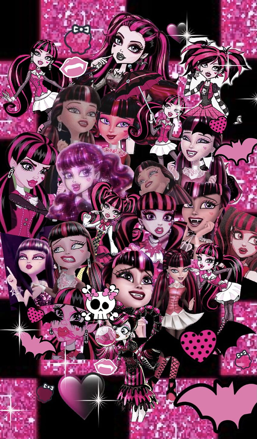 Draculaura Fabric Wallpaper and Home Decor  Spoonflower