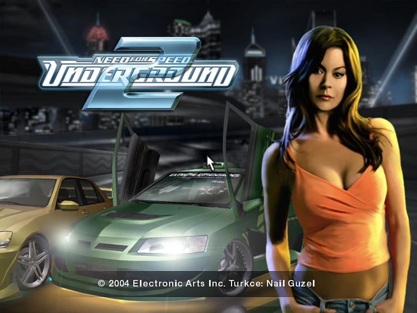 Need for Speed ​​Underground 2, NFS-Untergrund 2 HD-Hintergrundbild