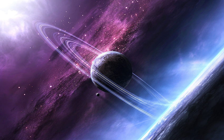 Scena spaziale, scena astronomica Sfondo HD