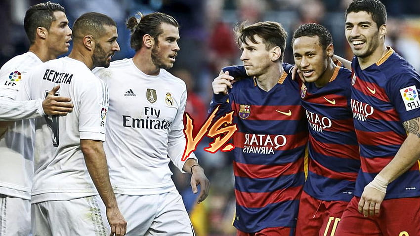 Bale, Benzema, C.Ronaldo vs Messi, Suarez, Neymar | BBC vs HD wallpaper ...