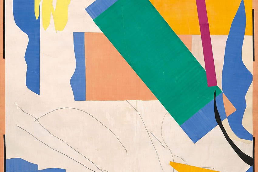Henri Matisse: Kesintiler HD duvar kağıdı