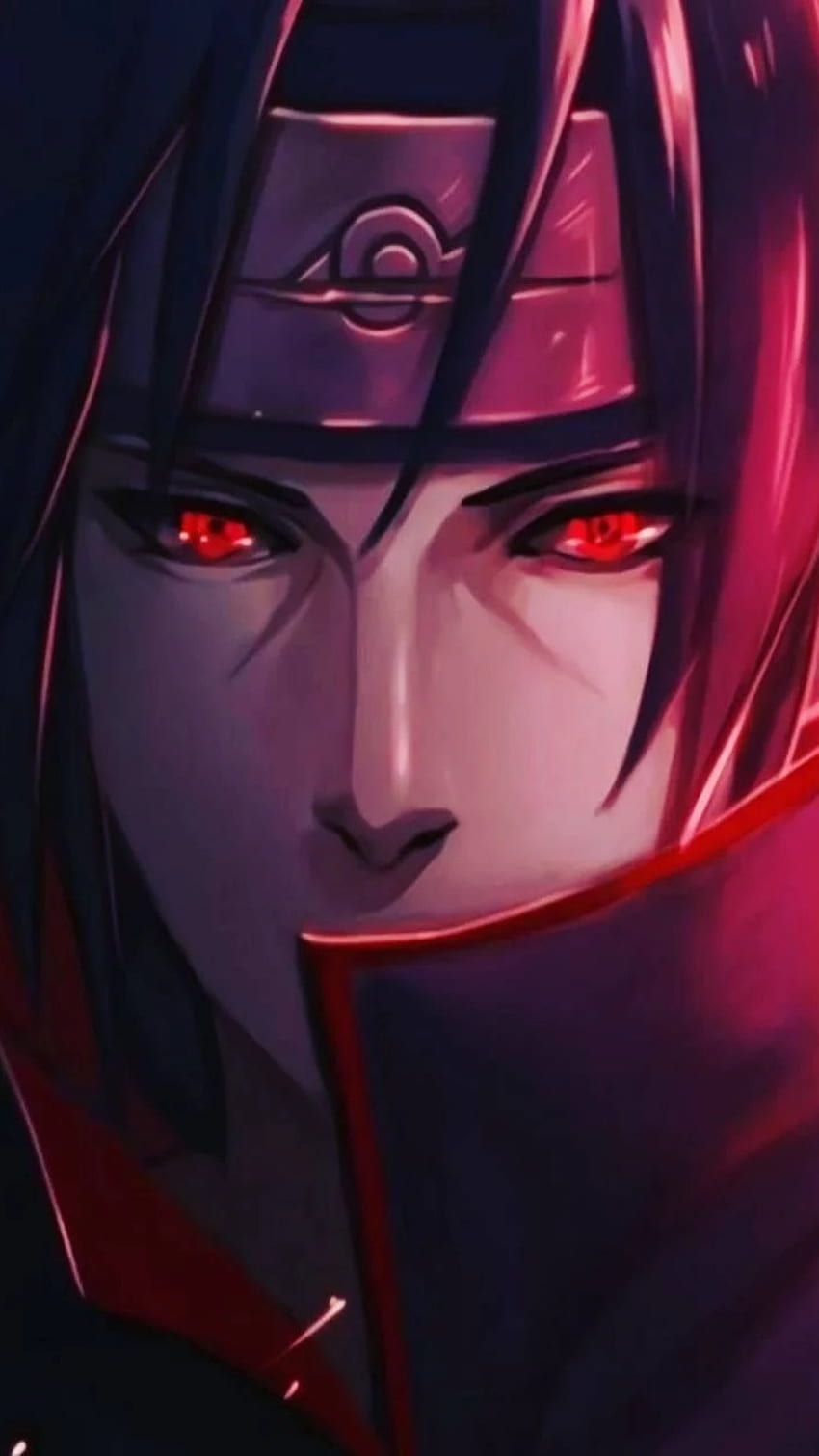 Itachi, Fanart, red eyes HD phone wallpaper | Pxfuel