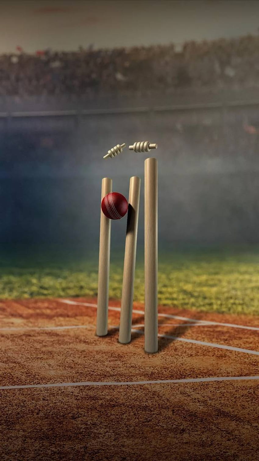Die 26 besten Cricket-Schläger und -Bälle HD-Handy-Hintergrundbild