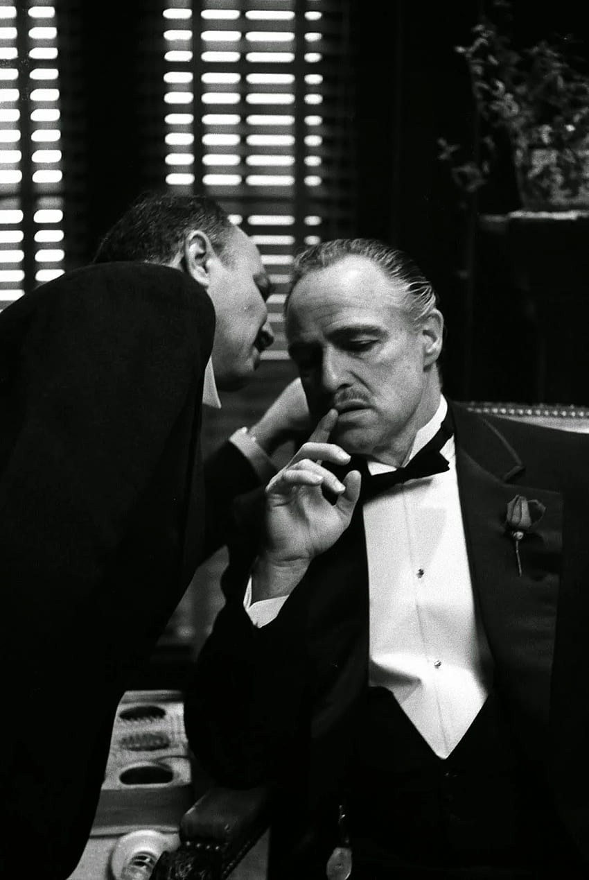 Don Vito Corleone - Don Vito Corleone ,, Michael Corleone HD-Handy-Hintergrundbild