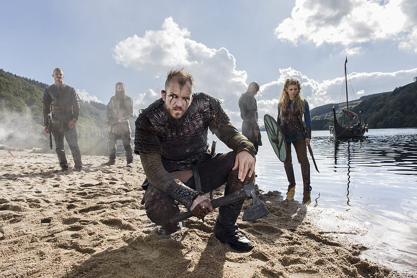 Vikings Floki、Bjorn、Ragnar Lothbrok、Rollo、Lagertha シーズン 3 公式 - Vikings (TV Series) 高画質の壁紙