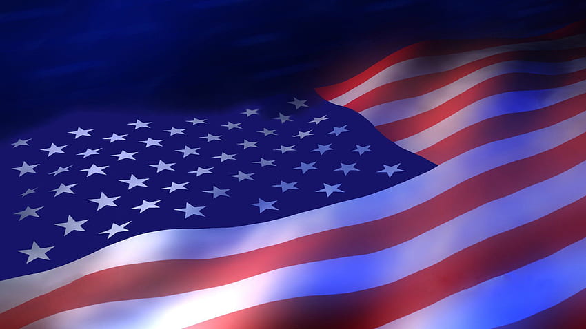 latar belakang bendera Amerika yang keren, Bendera Militer Amerika Wallpaper HD