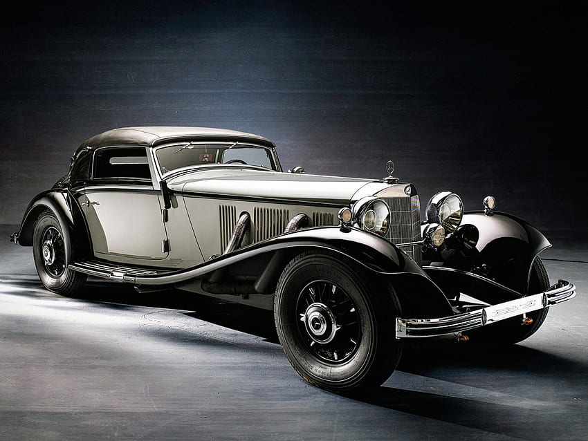 Mercedes-Benz 500K Cabriolet A '1935–36, Mercedes-Benz 500K Cabriolet A, 500 k, zabytkowy samochód, benz, mercedes Tapeta HD