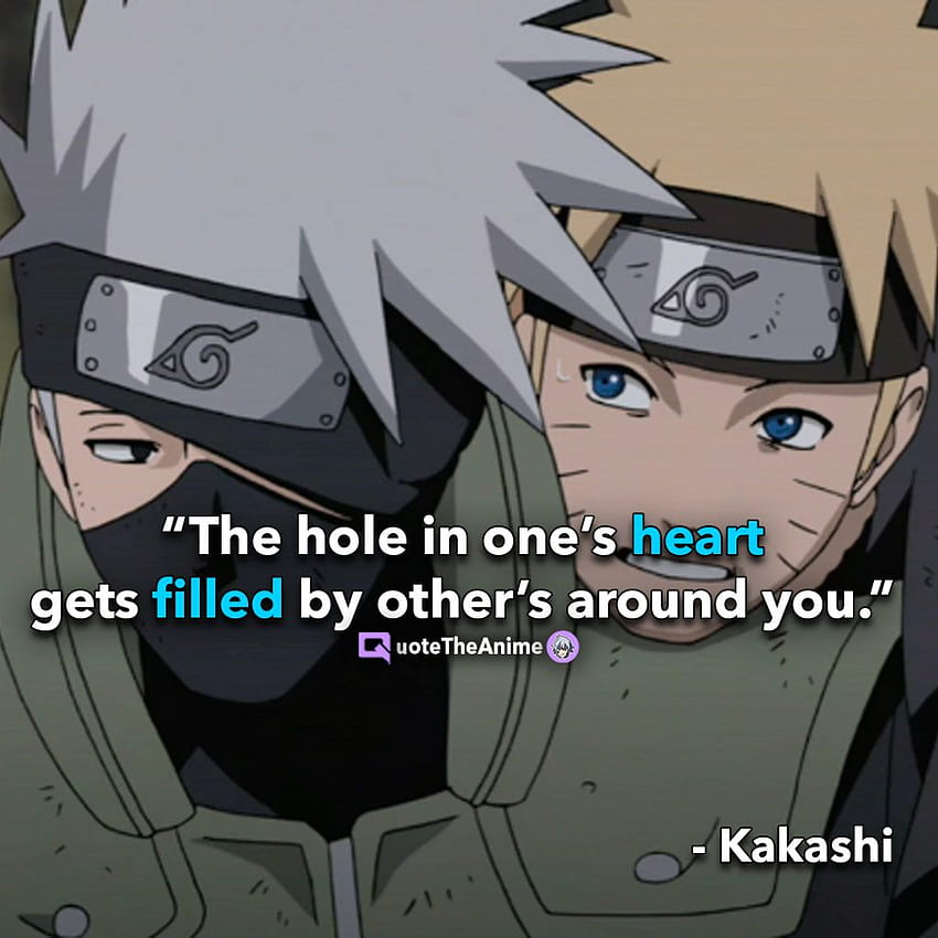 Amazing Kakashi Hatake Quotes, Awesome Naruto Quotes HD phone wallpaper |  Pxfuel