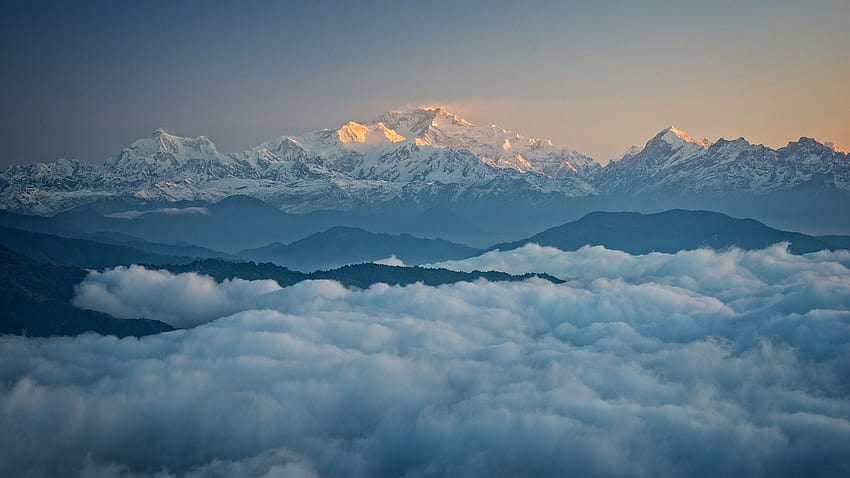 Kanchenjunga Himalayalar - HD duvar kağıdı