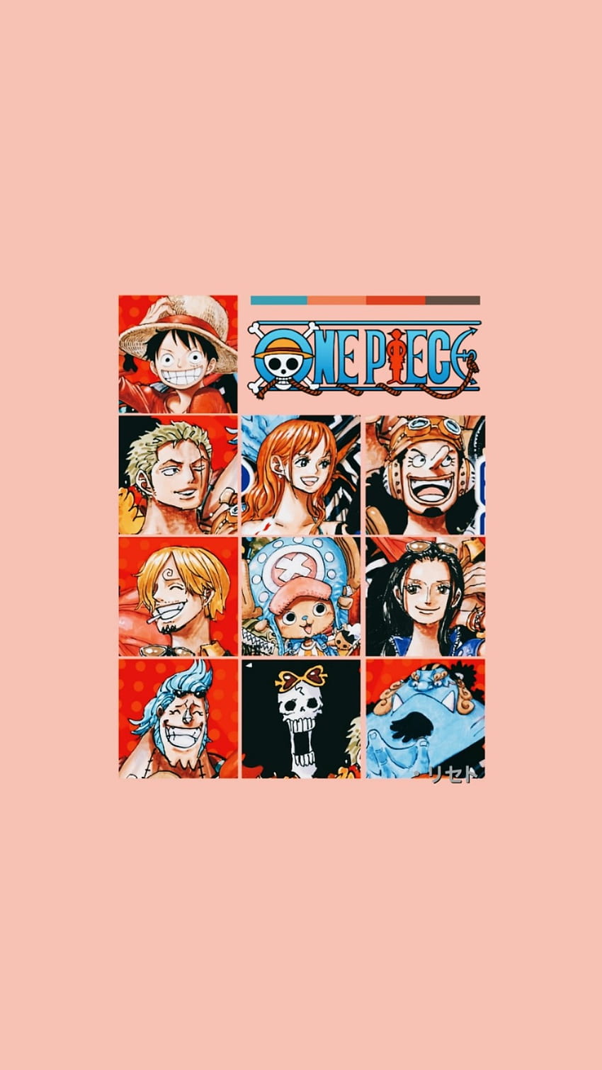 Luffy, Franky, Sanji, Anime, Ussop, Jinbe, Zoro, Nami, Brook, One Piece, Chopper, Robin, Manga Tapeta na telefon HD