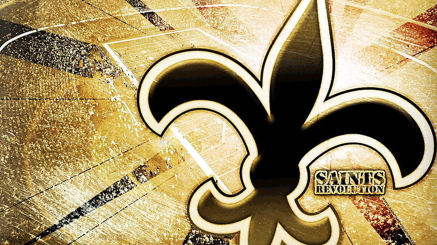 Fundo Mac do New Orleans Saints. Futebol NFL 2020 papel de parede HD