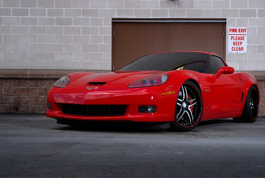 Corvette Z06, tuning, chevrolet, car, z06, corvette HD wallpaper