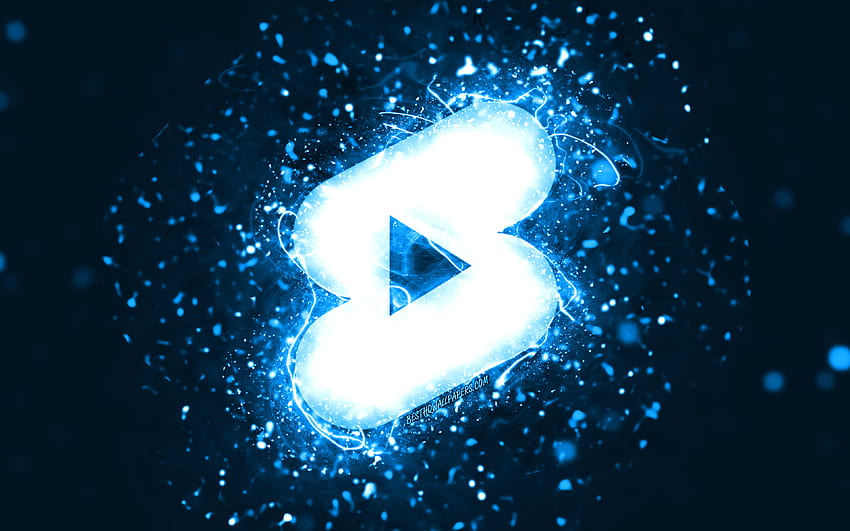 YouTube light blue logo transparent PNG - StickPNG