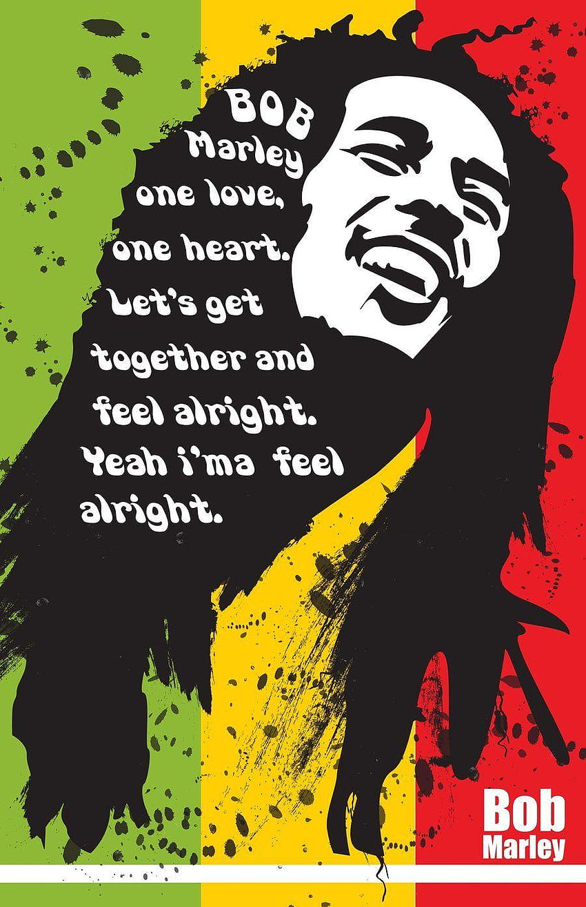 Bob Marley un amour Fond d'écran de téléphone HD