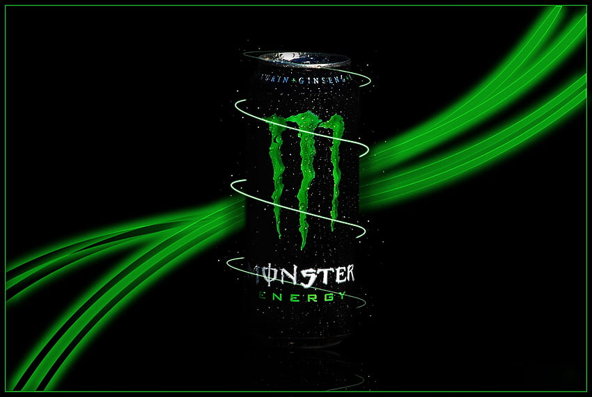 Monster Energy - Tutta la Superior Monster Energy Background, Green Monster Sfondo HD