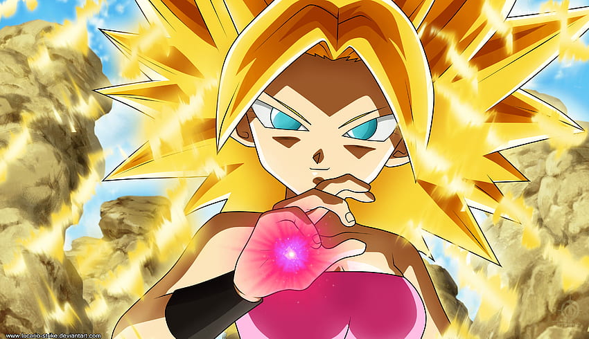 Caulifla, Saiyan Girl HD wallpaper