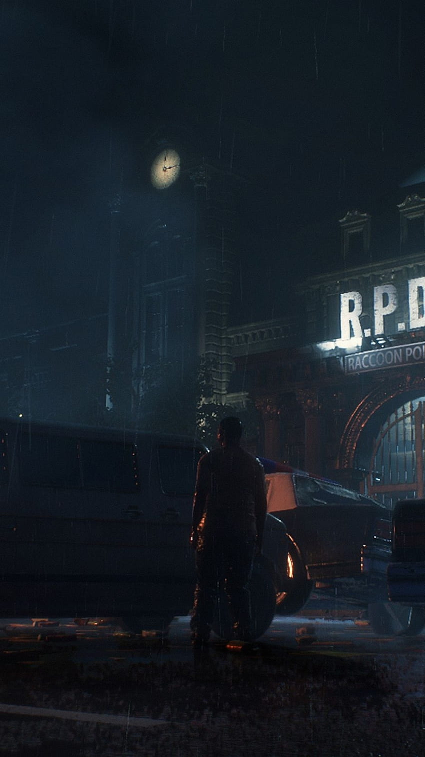 Resident Evil 2, E3 2018, zrzut ekranu, iPhone Tapeta na telefon HD