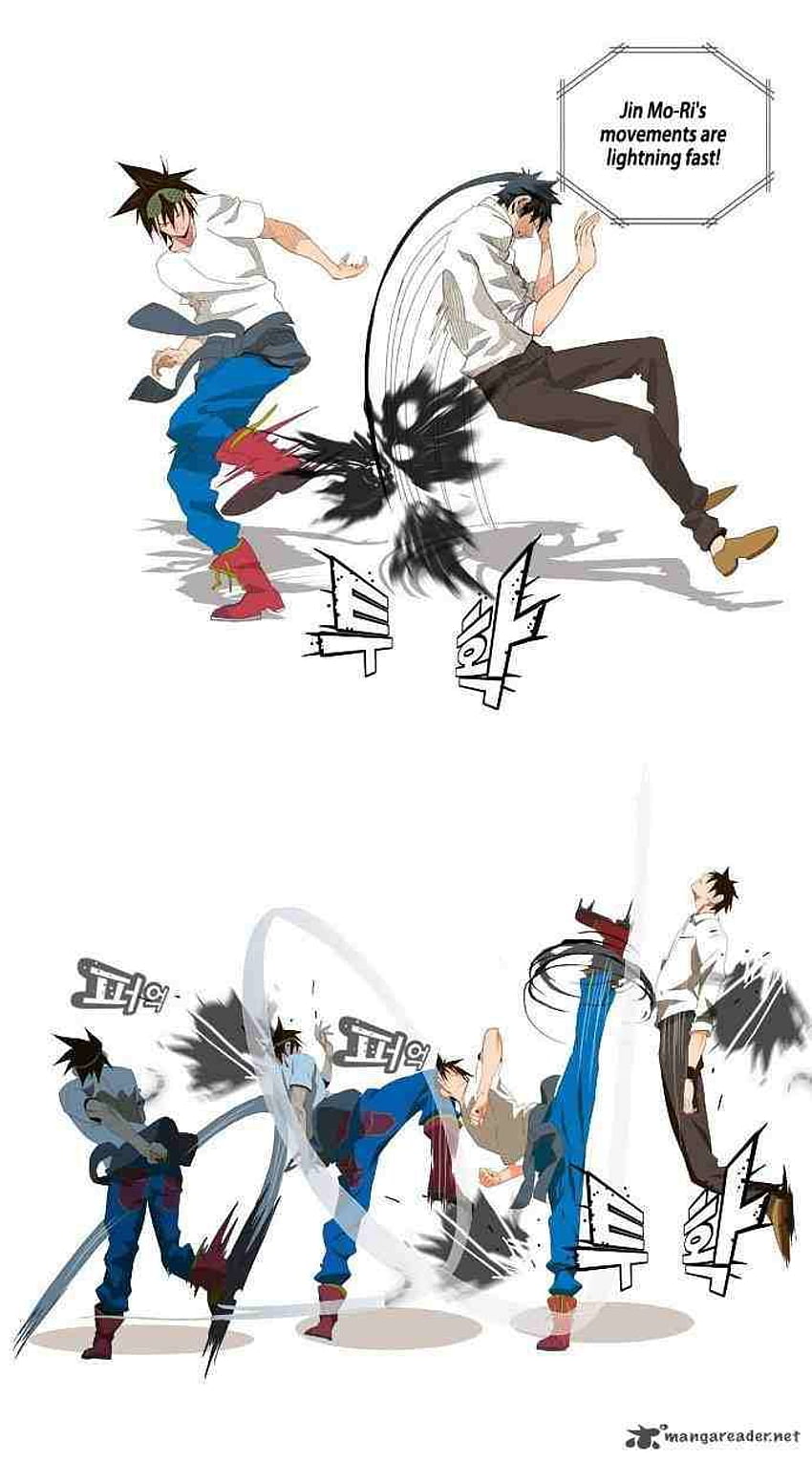 Anime Fighting Pose